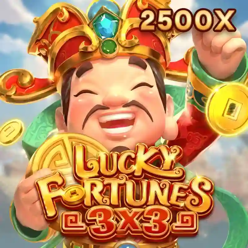 Giao diện trò chơi VẬN MAY MAY MẮN 3x3 casino trực tuyến